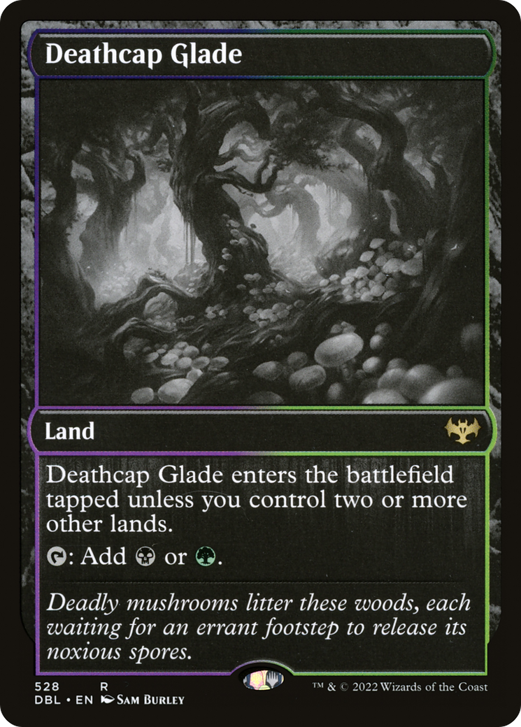 Deathcap Glade (DBL-528) - Innistrad: Double Feature - Premium MTG Single from Wizards of the Coast - Just $1.60! Shop now at Game Crave Tournament Store