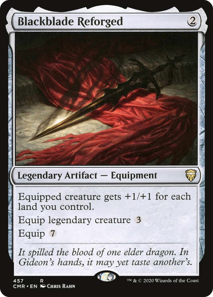 Blackblade Reforged (CMR-457) - Commander Legends - Premium MTG Single from Wizards of the Coast - Just $0.36! Shop now at Game Crave Tournament Store