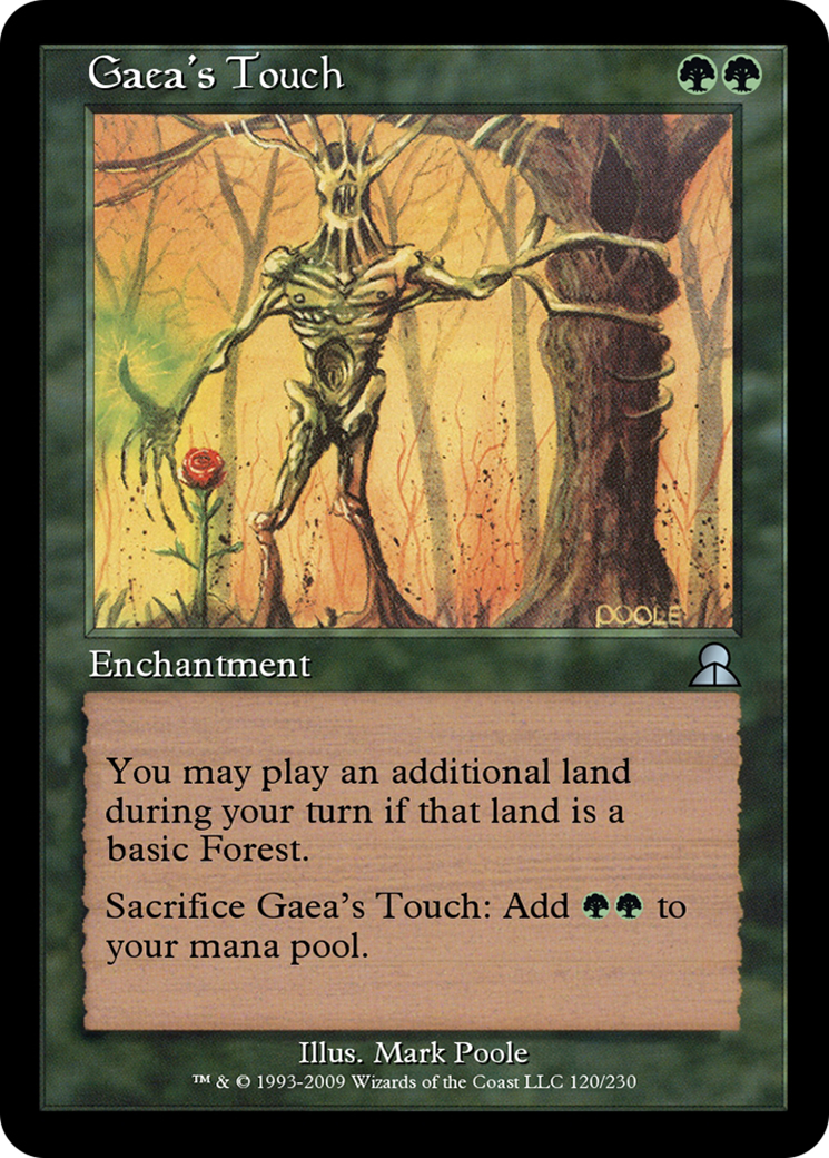 Gaea's Touch (ME3-120) - Masters Edition III - Premium MTG Single from Wizards of the Coast - Just $0! Shop now at Game Crave Tournament Store