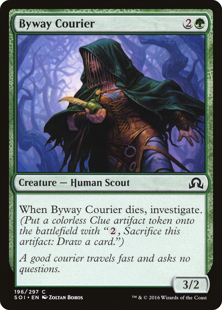 Byway Courier (SOI-196) - Shadows over Innistrad Foil - Premium MTG Single from Wizards of the Coast - Just $0.08! Shop now at Game Crave Tournament Store