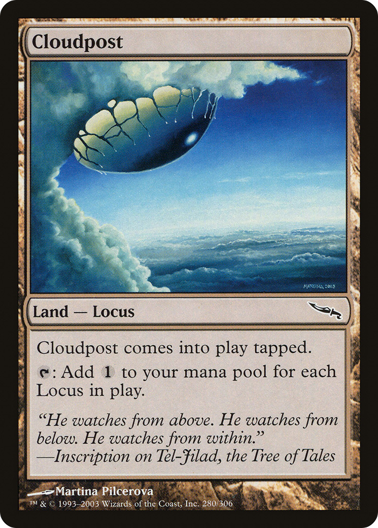 Cloudpost (MRD-280) - Mirrodin - Premium MTG Single from Wizards of the Coast - Just $0.08! Shop now at Game Crave Tournament Store