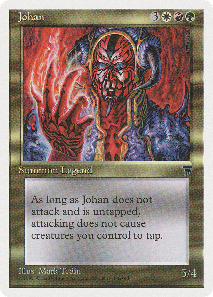 Johan (CHR-077) - Chronicles - Premium MTG Single from Wizards of the Coast - Just $0.25! Shop now at Game Crave Tournament Store