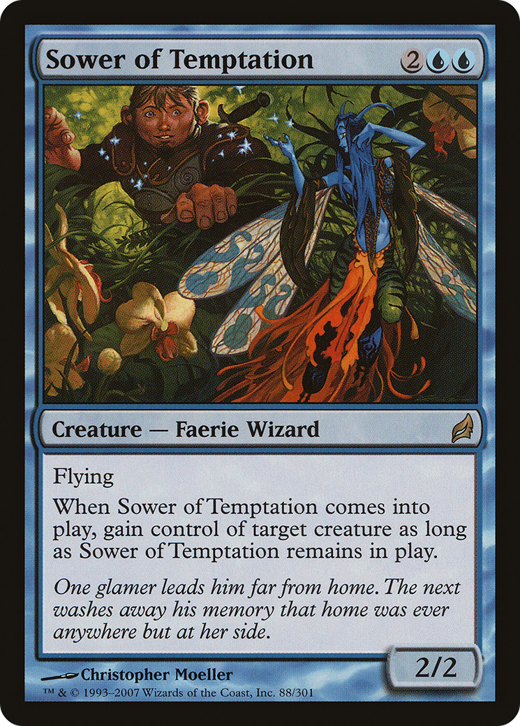 Sower of Temptation (LRW-088) - Lorwyn - Premium MTG Single from Wizards of the Coast - Just $0.52! Shop now at Game Crave Tournament Store