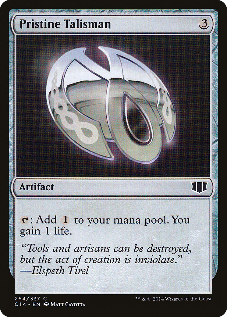 Pristine Talisman (C14-264) - Commander 2014 - Premium MTG Single from Wizards of the Coast - Just $0.08! Shop now at Game Crave Tournament Store