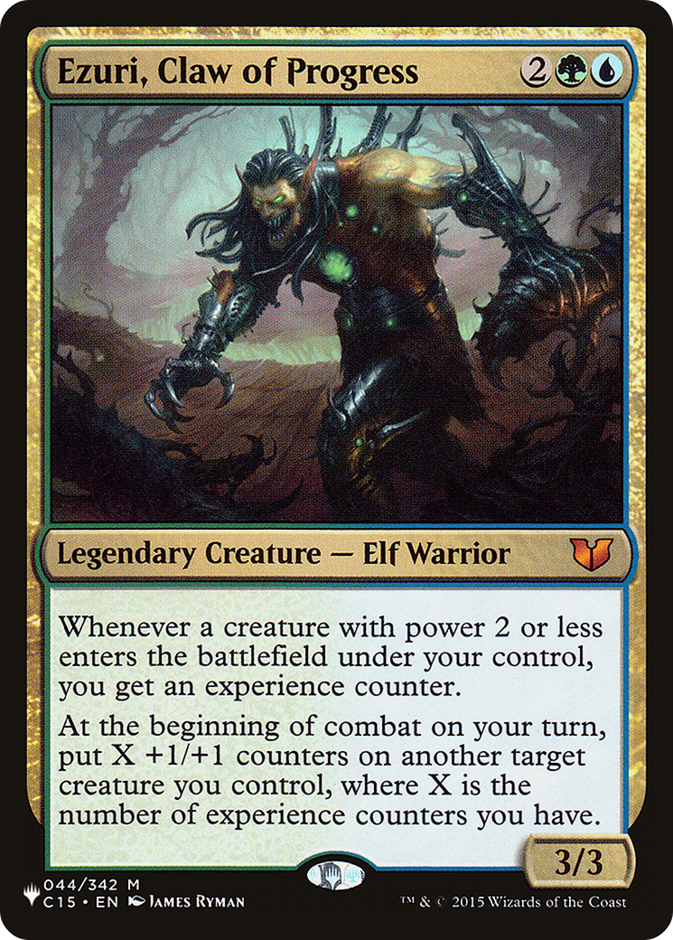 Ezuri, Claw of Progress (PLIST-210) - The List - Premium MTG Single from Wizards of the Coast - Just $0.52! Shop now at Game Crave Tournament Store