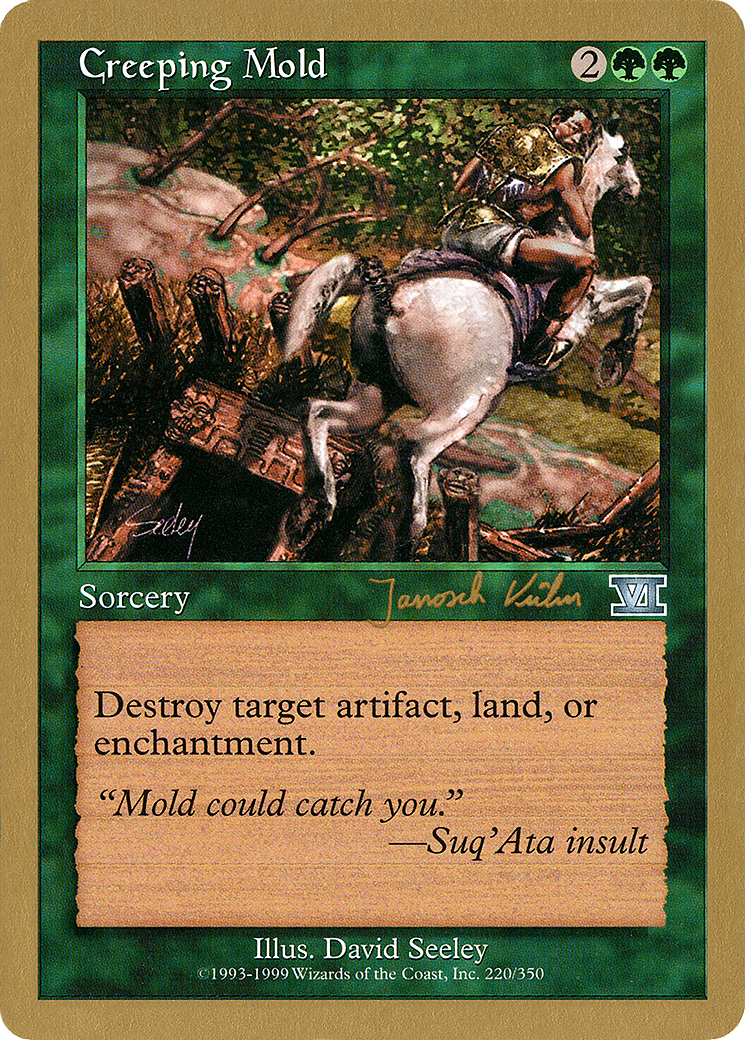 Creeping Mold (WC00-JK220) - World Championship Decks 2000 - Premium MTG Single from Wizards of the Coast - Just $0.18! Shop now at Game Crave Tournament Store