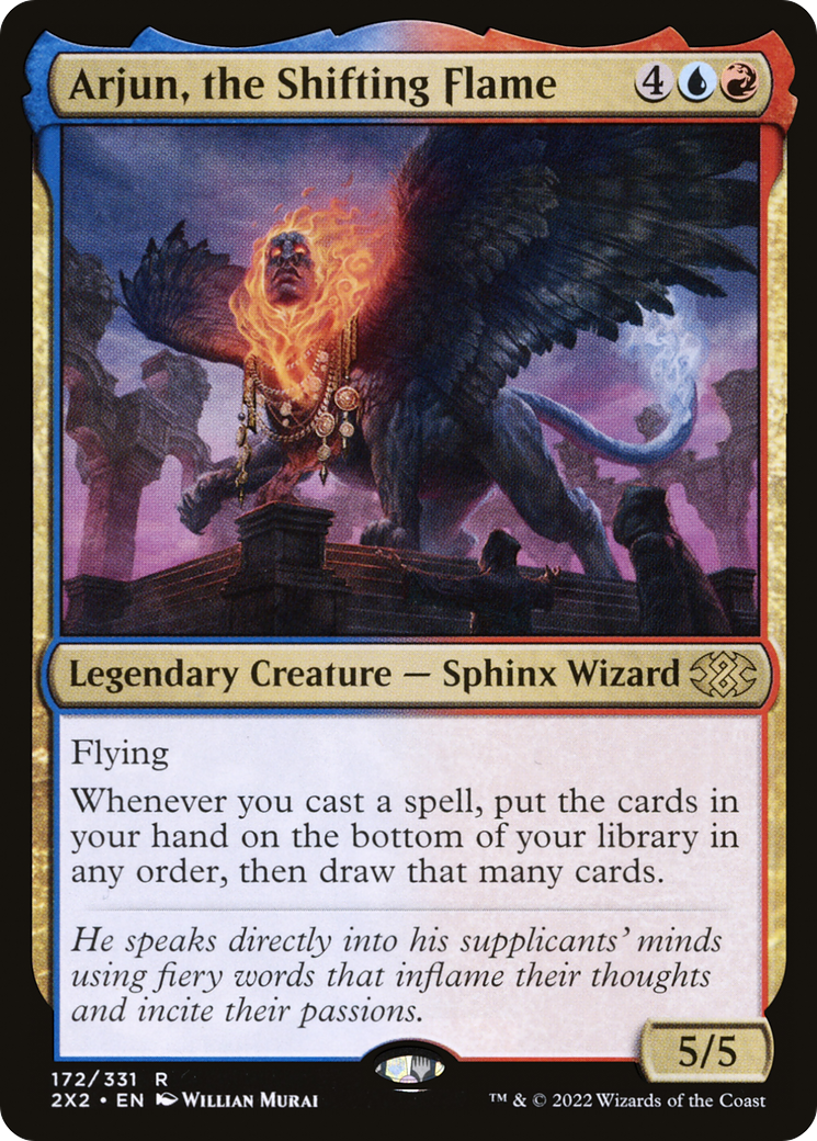 Arjun, the Shifting Flame (2X2-172) - Double Masters 2022 Foil - Premium MTG Single from Wizards of the Coast - Just $0.37! Shop now at Game Crave Tournament Store