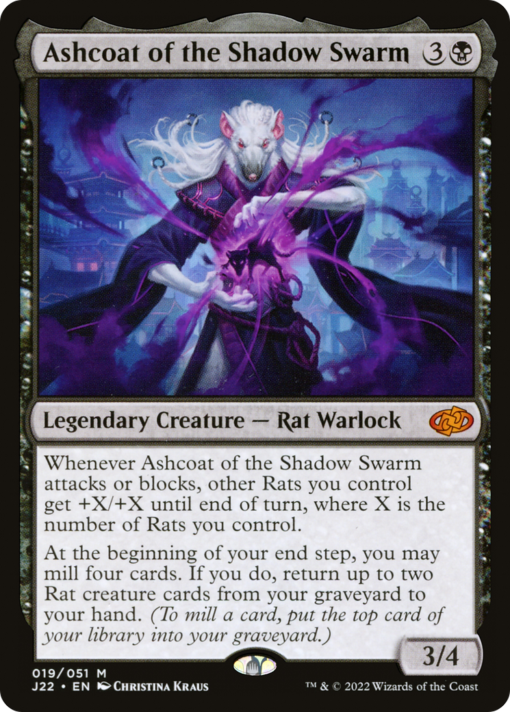 Ashcoat of the Shadow Swarm (J22-019) - Jumpstart 2022 - Premium MTG Single from Wizards of the Coast - Just $10.90! Shop now at Game Crave Tournament Store