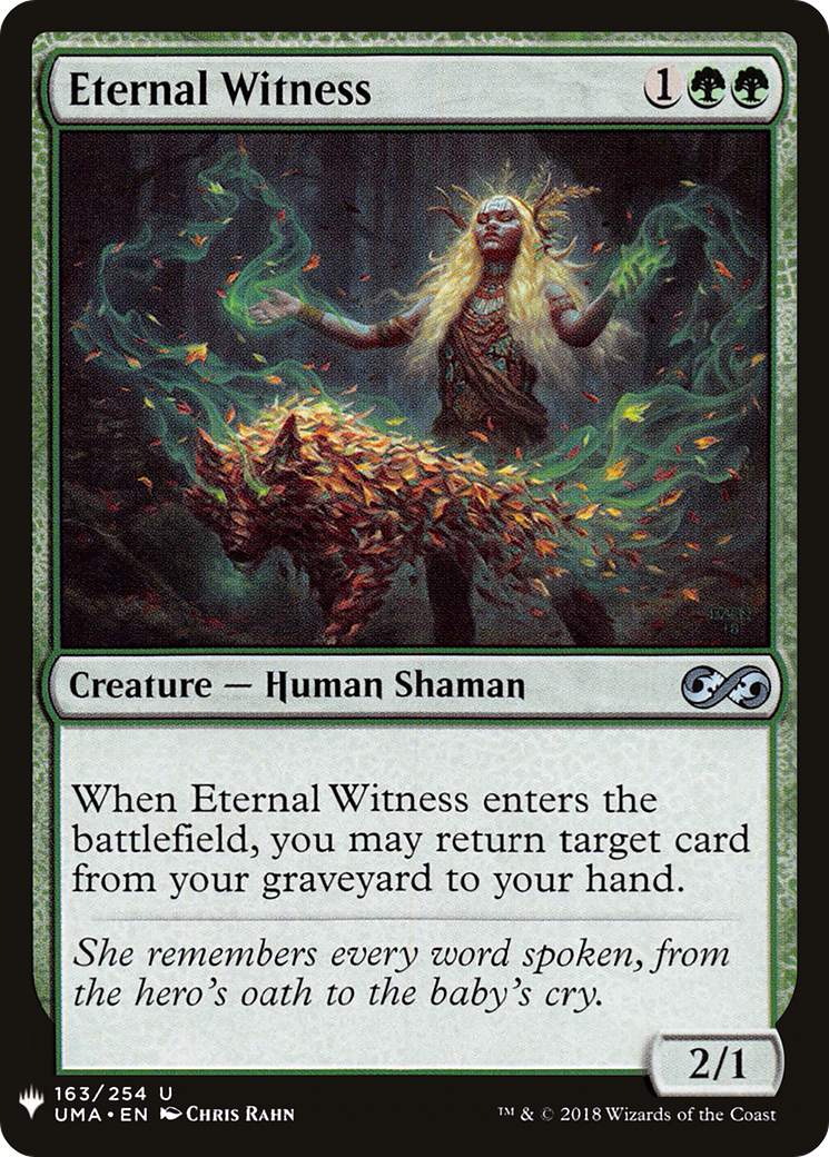 Eternal Witness (MB1-1200) - Mystery Booster - Premium MTG Single from Wizards of the Coast - Just $0.29! Shop now at Game Crave Tournament Store