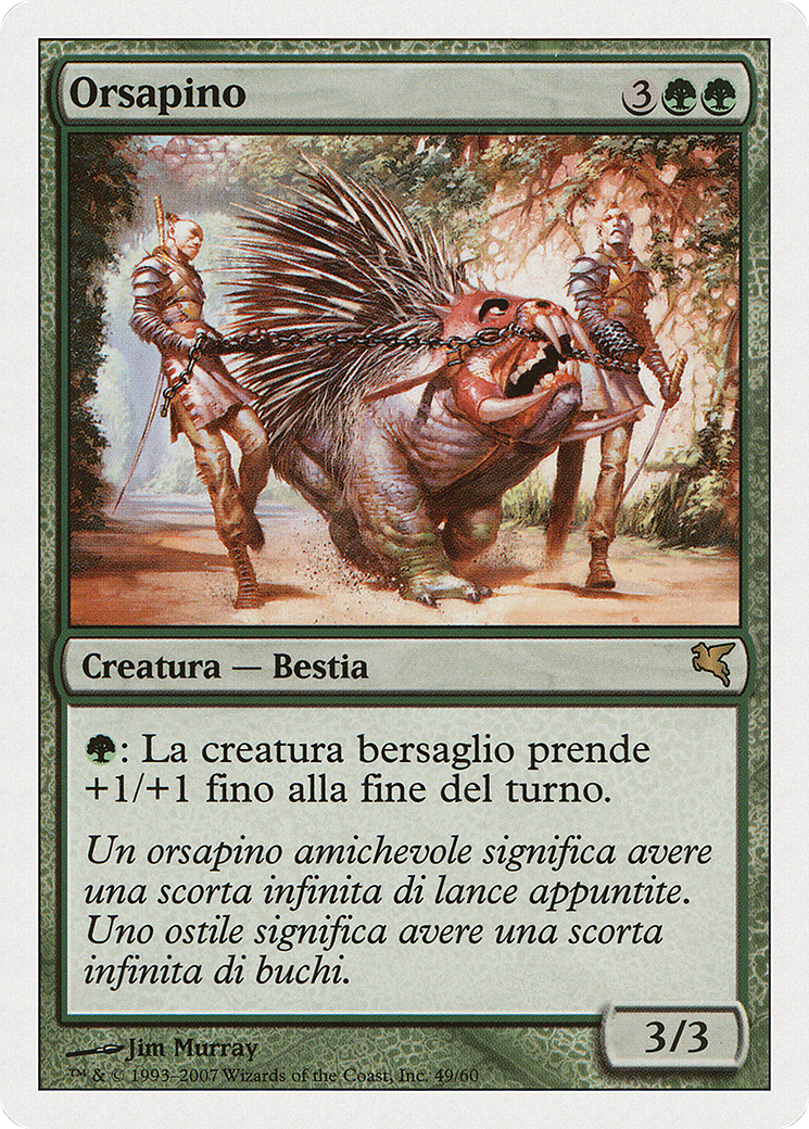 Ursapine (PSAL-K49) - Salvat 2005 - Premium MTG Single from Wizards of the Coast - Just $0! Shop now at Game Crave Tournament Store