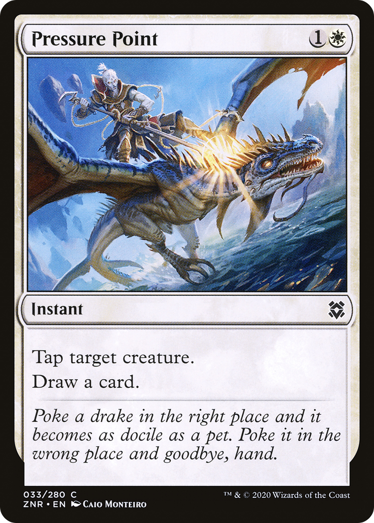 Pressure Point (ZNR-033) - Zendikar Rising Foil - Premium MTG Single from Wizards of the Coast - Just $0.26! Shop now at Game Crave Tournament Store