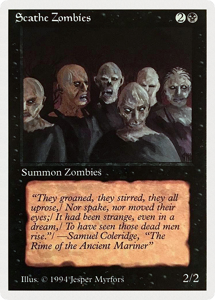 Scathe Zombies (SUM-127) - Summer Magic / Edgar - Premium MTG Single from Wizards of the Coast - Just $0.08! Shop now at Game Crave Tournament Store