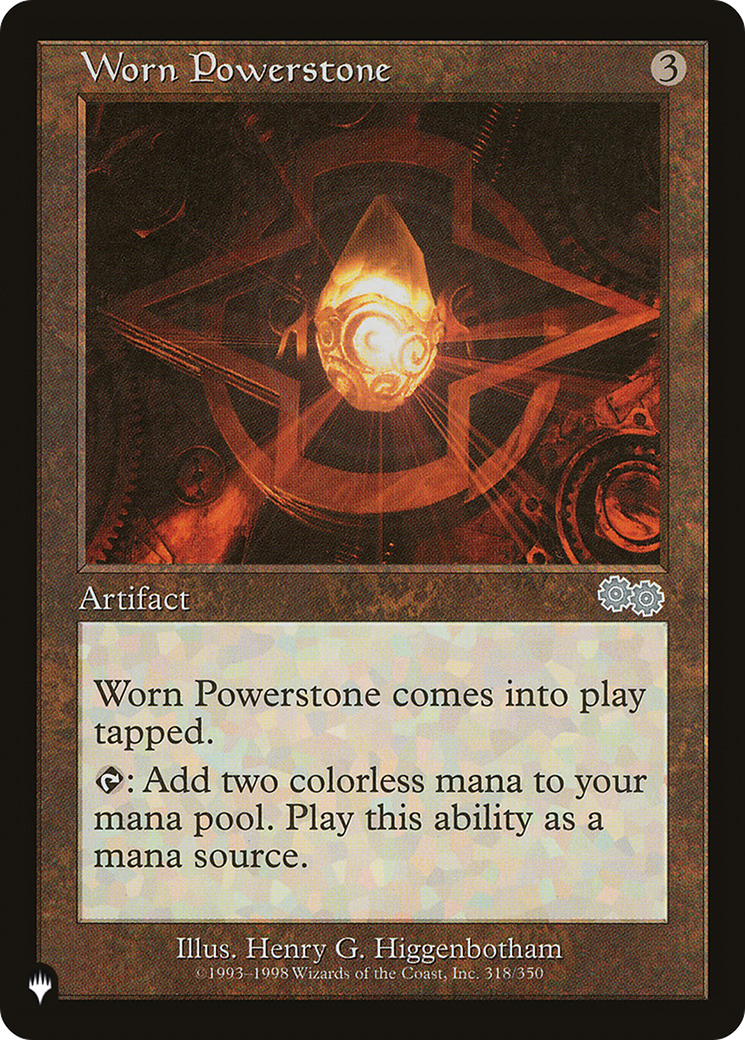 Worn Powerstone (PLIST-281) - The List - Premium MTG Single from Wizards of the Coast - Just $0.11! Shop now at Game Crave Tournament Store