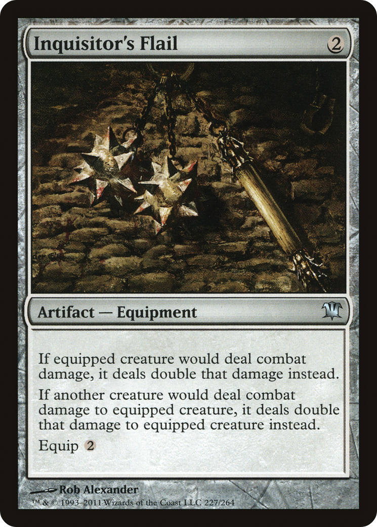 Inquisitor's Flail (ISD-227) - Innistrad - Premium MTG Single from Wizards of the Coast - Just $0.13! Shop now at Game Crave Tournament Store