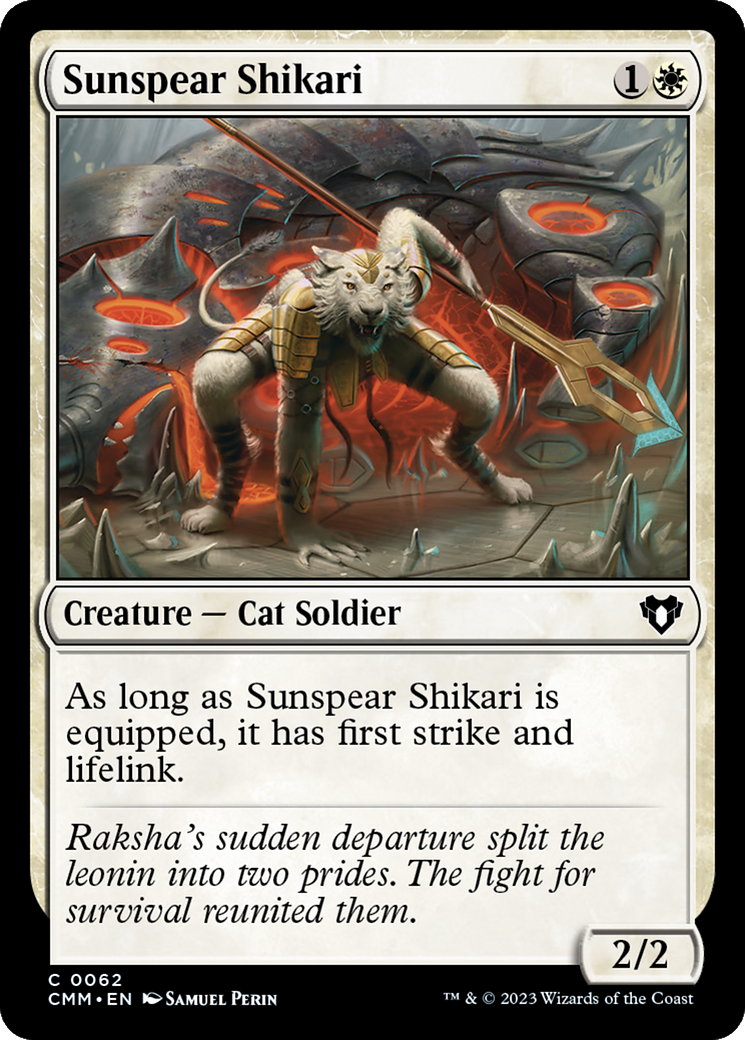 Sunspear Shikari (CMM-062) - Commander Masters - Premium MTG Single from Wizards of the Coast - Just $0.08! Shop now at Game Crave Tournament Store