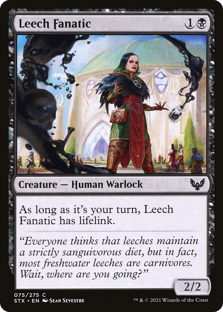 Leech Fanatic (STX-075) - Strixhaven: School of Mages - Premium MTG Single from Wizards of the Coast - Just $0.08! Shop now at Game Crave Tournament Store