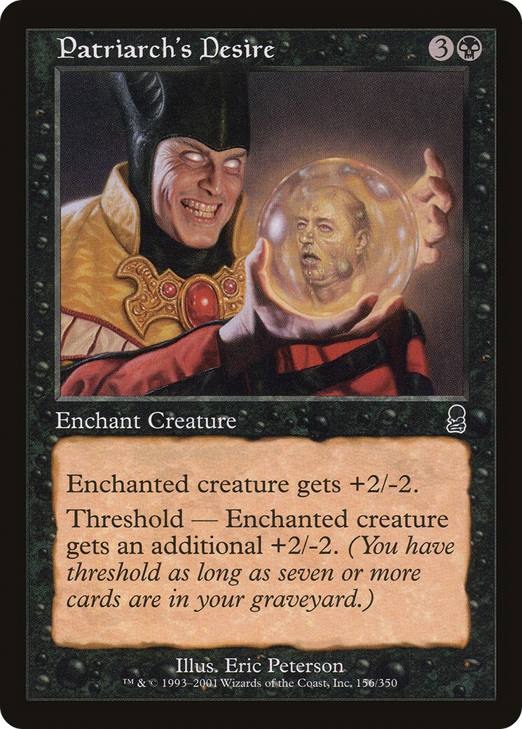 Patriarch's Desire (ODY-156) - Odyssey - Premium MTG Single from Wizards of the Coast - Just $0.08! Shop now at Game Crave Tournament Store