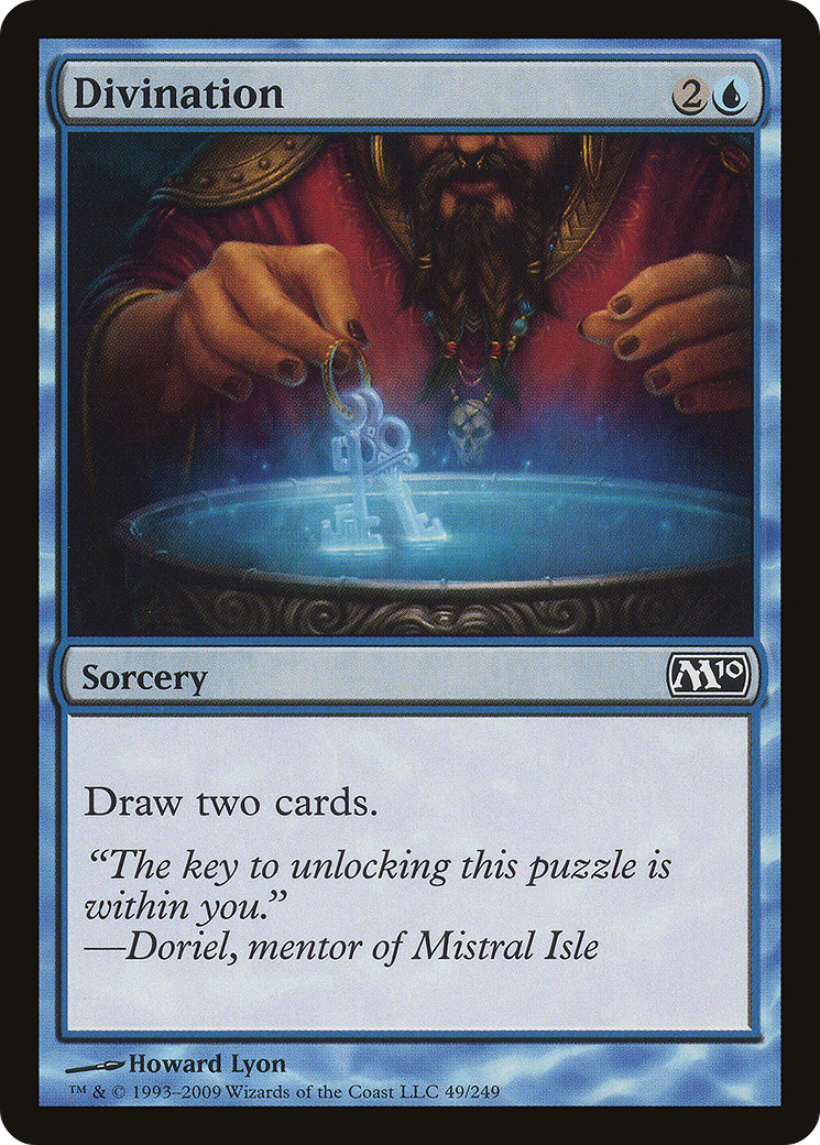 Divination (M10-049) - Magic 2010 - Premium MTG Single from Wizards of the Coast - Just $0.08! Shop now at Game Crave Tournament Store