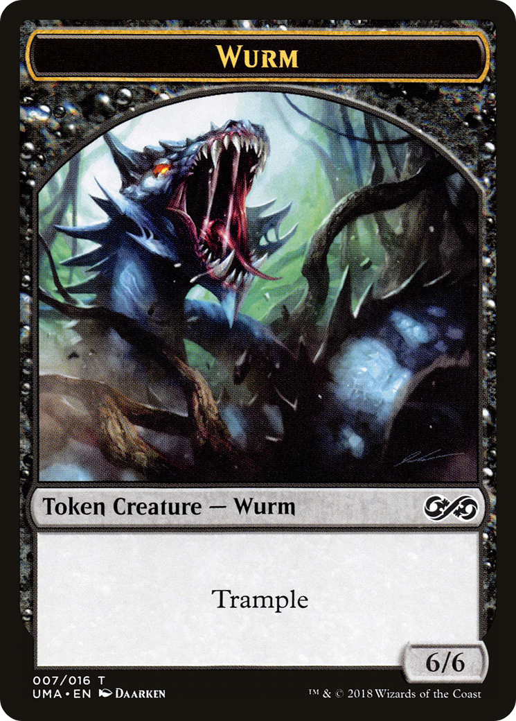 Wurm (TUMA-007) - Ultimate Masters Tokens - Premium MTG Single from Wizards of the Coast - Just $0.08! Shop now at Game Crave Tournament Store