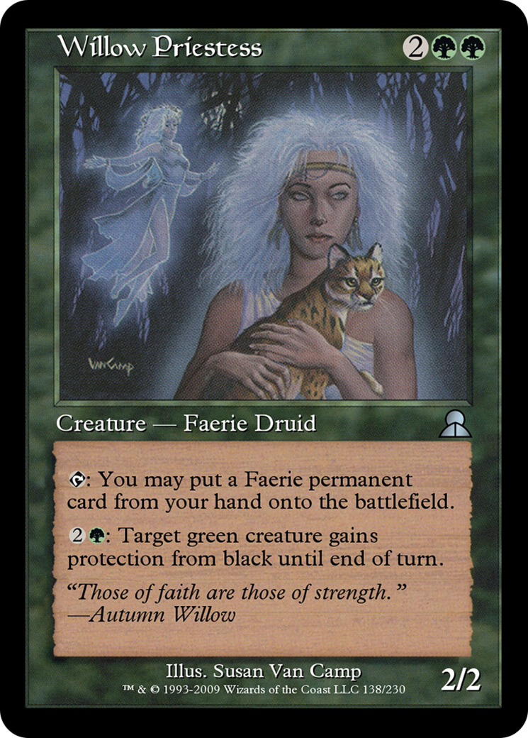 Willow Priestess (ME3-138) - Masters Edition III - Premium MTG Single from Wizards of the Coast - Just $0! Shop now at Game Crave Tournament Store