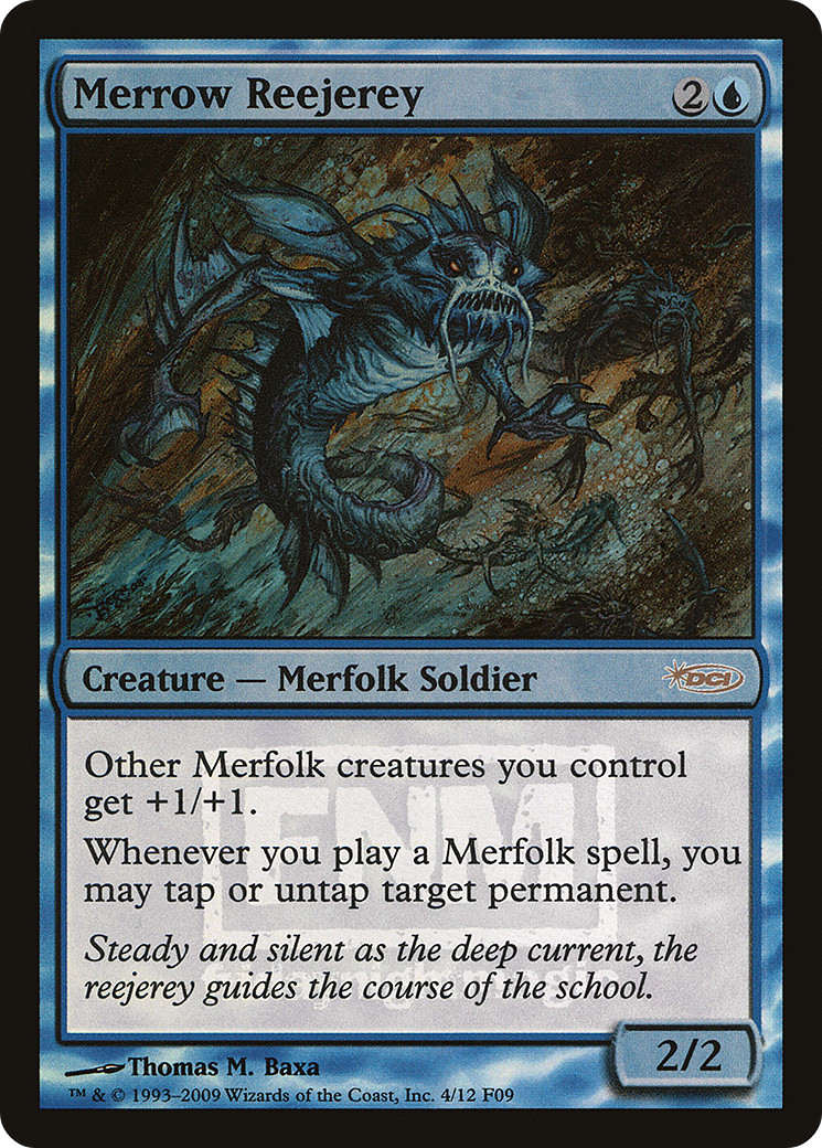 Merrow Reejerey (F09-004) - Friday Night Magic 2009 Foil - Premium MTG Single from Wizards of the Coast - Just $1.84! Shop now at Game Crave Tournament Store