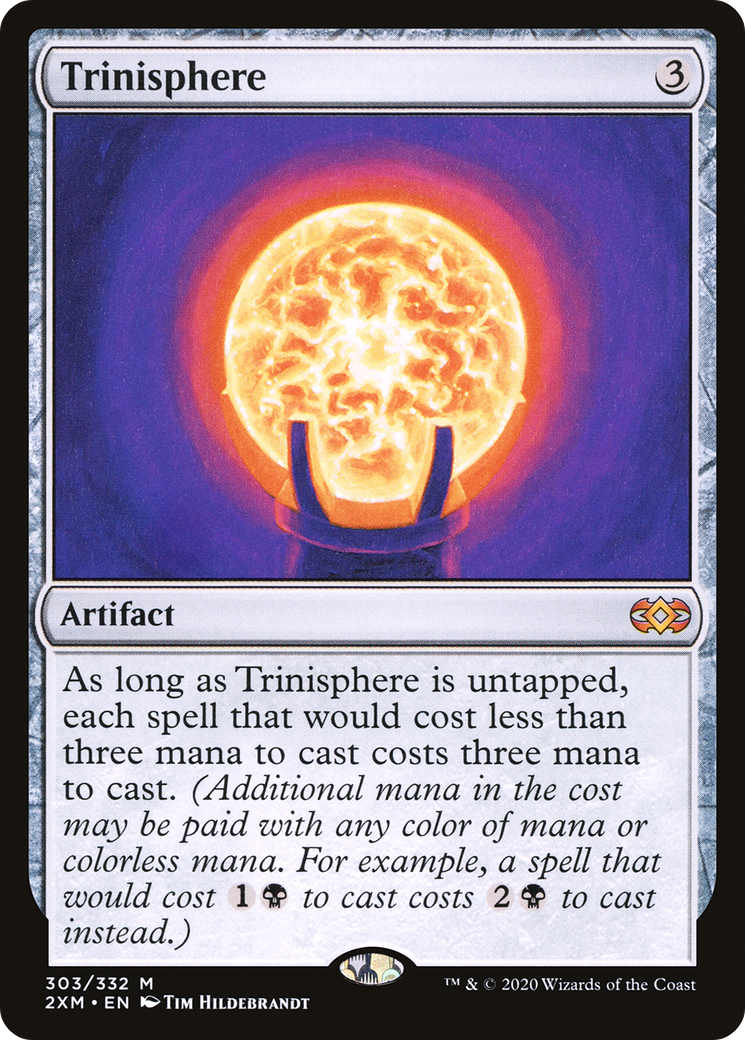 Trinisphere (2XM-303) - Double Masters Foil - Premium MTG Single from Wizards of the Coast - Just $7.77! Shop now at Game Crave Tournament Store