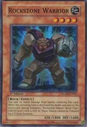 Rockstone Warrior (RGBT-EN001) - Raging Battle Unlimited - Premium Yugioh Single from Konami - Just $0.25! Shop now at Game Crave Tournament Store