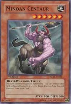 Minoan Centaur (RGBT-EN028) - Raging Battle 1st Edition - Premium Yugioh Single from Konami - Just $0.25! Shop now at Game Crave Tournament Store