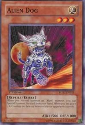 Alien Dog (RGBT-EN033) - Raging Battle Unlimited - Premium Yugioh Single from Konami - Just $0.44! Shop now at Game Crave Tournament Store