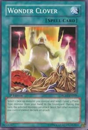 Wonder Clover (RGBT-EN049) - Raging Battle 1st Edition - Premium Yugioh Single from Konami - Just $0.34! Shop now at Game Crave Tournament Store