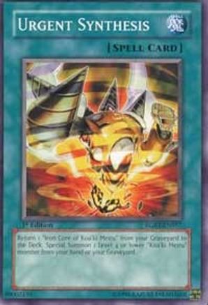 Urgent Synthesis (RGBT-EN057) - Raging Battle 1st Edition - Premium Yugioh Single from Konami - Just $0.25! Shop now at Game Crave Tournament Store