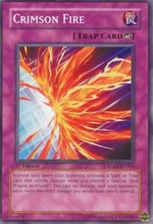 Crimson Fire (RGBT-EN064) - Raging Battle Unlimited - Premium Yugioh Single from Konami - Just $0.25! Shop now at Game Crave Tournament Store