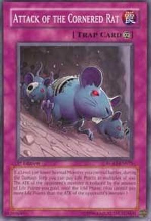 Attack of the Cornered Rat (RGBT-EN075) - Raging Battle Unlimited - Premium Yugioh Single from Konami - Just $0.25! Shop now at Game Crave Tournament Store