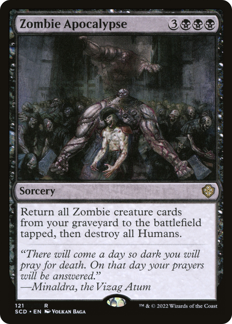 Zombie Apocalypse (SCD-121) - Starter Commander Decks - Premium MTG Single from Wizards of the Coast - Just $0.24! Shop now at Game Crave Tournament Store
