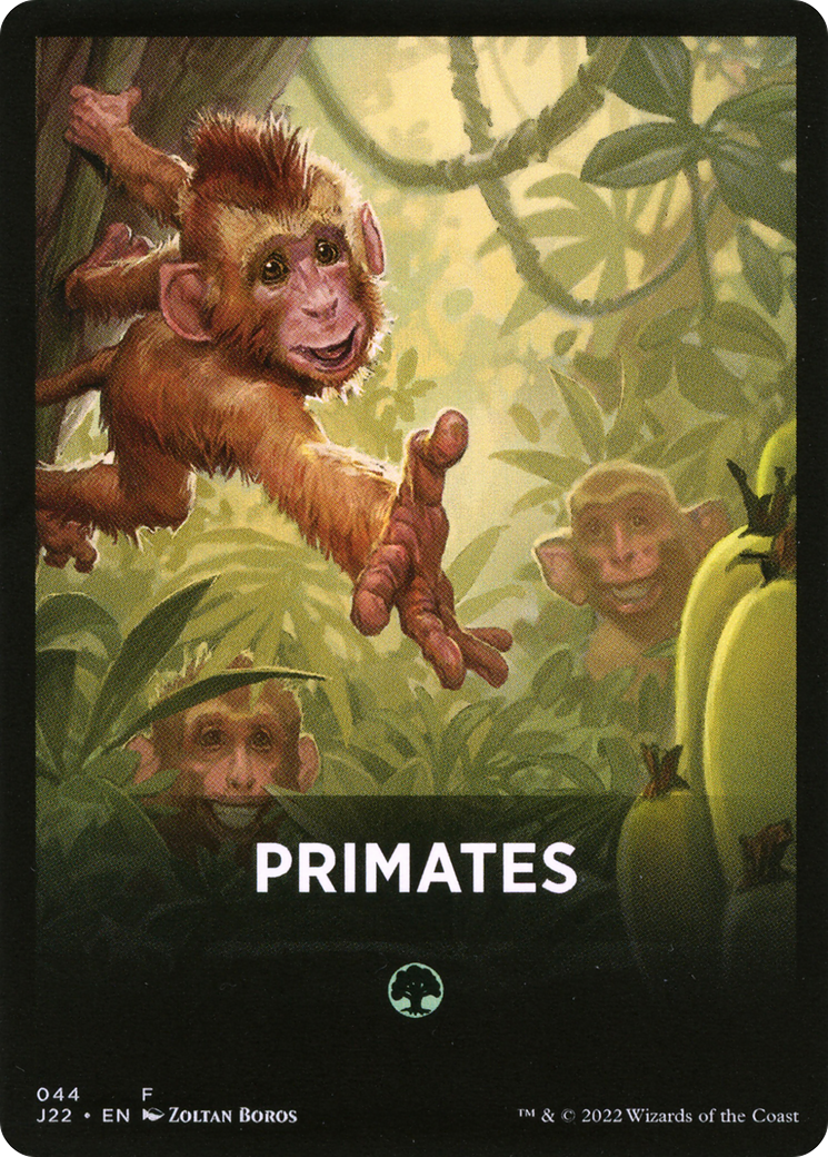 Primates (FJ22-044) - Jumpstart 2022 Front Cards - Premium MTG Single from Wizards of the Coast - Just $0! Shop now at Game Crave Tournament Store