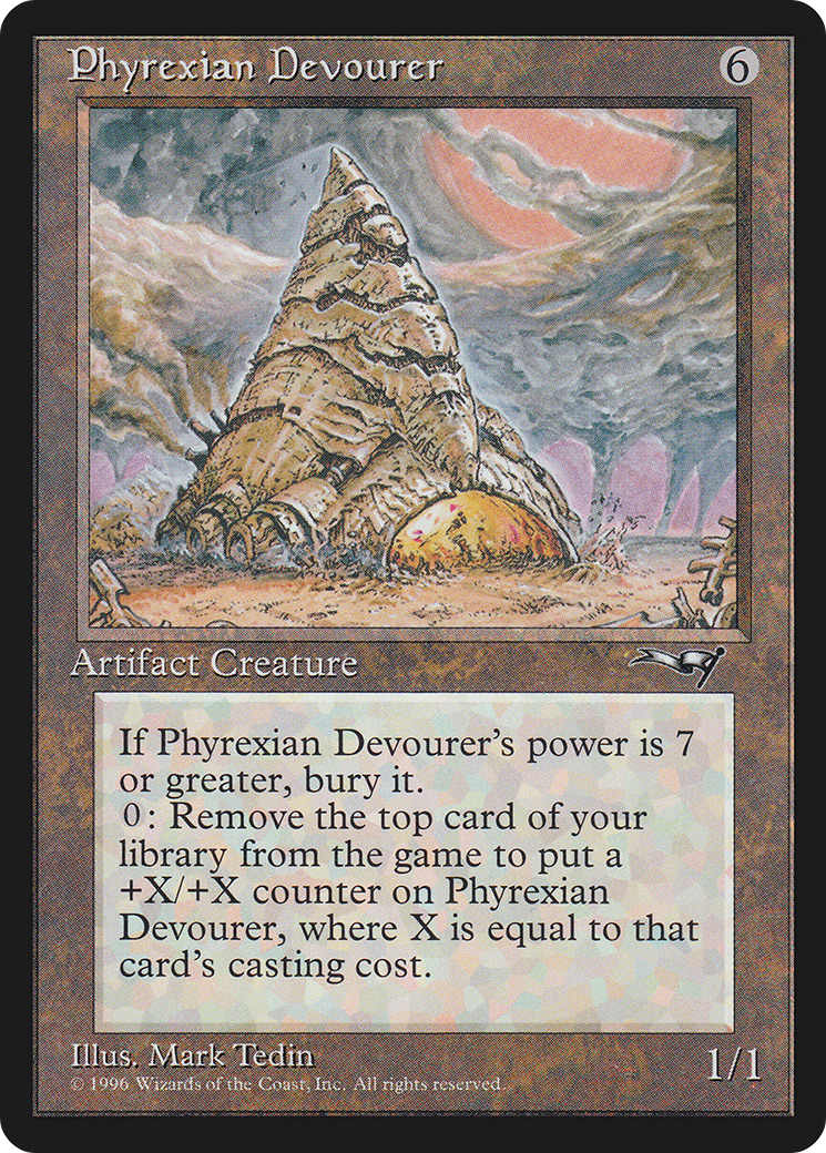 Phyrexian Devourer (ALL-125) - Alliances - Premium MTG Single from Wizards of the Coast - Just $3.77! Shop now at Game Crave Tournament Store