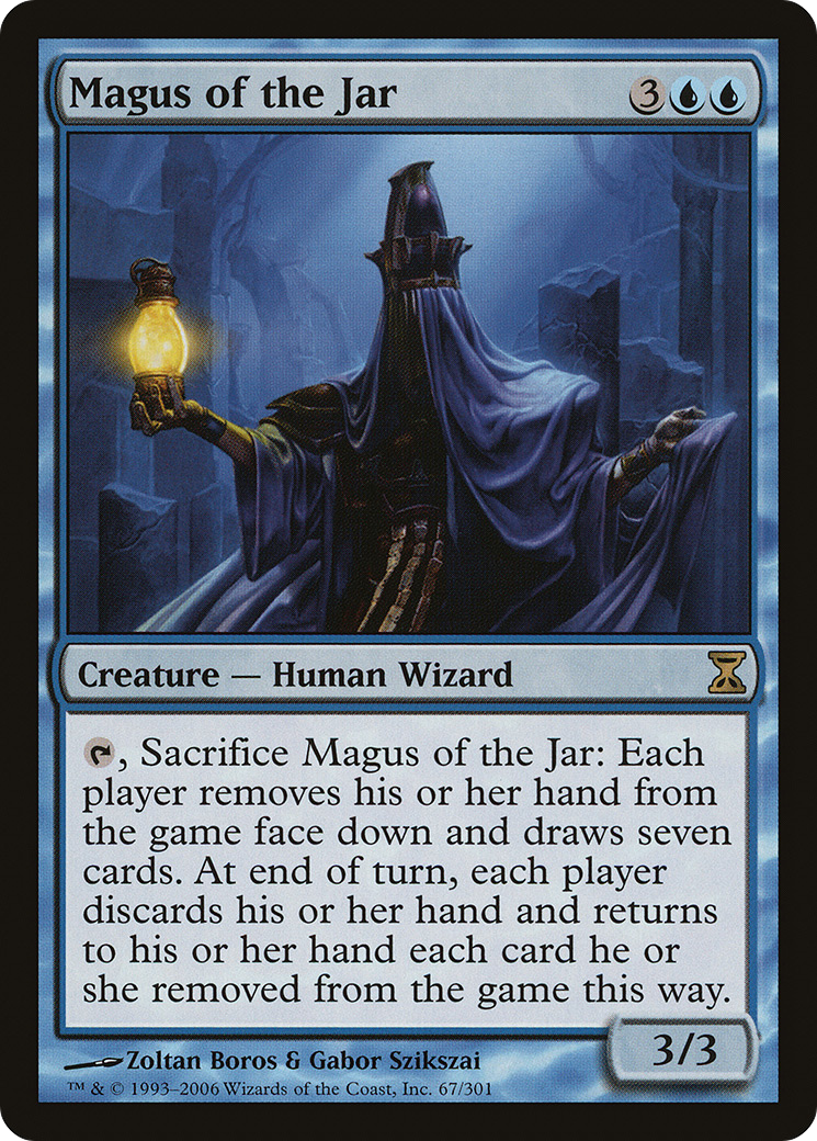 Magus of the Jar (TSP-067) - Time Spiral - Premium MTG Single from Wizards of the Coast - Just $0.30! Shop now at Game Crave Tournament Store