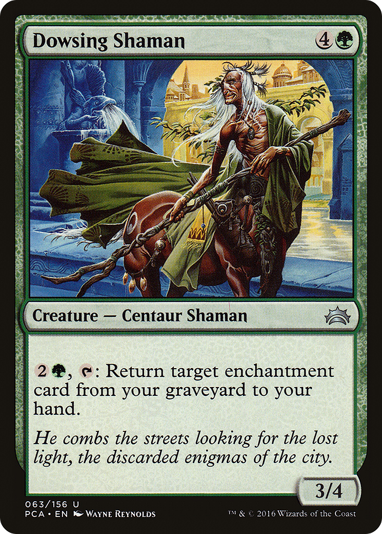 Dowsing Shaman (PCA-063) - Planechase Anthology - Premium MTG Single from Wizards of the Coast - Just $0.08! Shop now at Game Crave Tournament Store