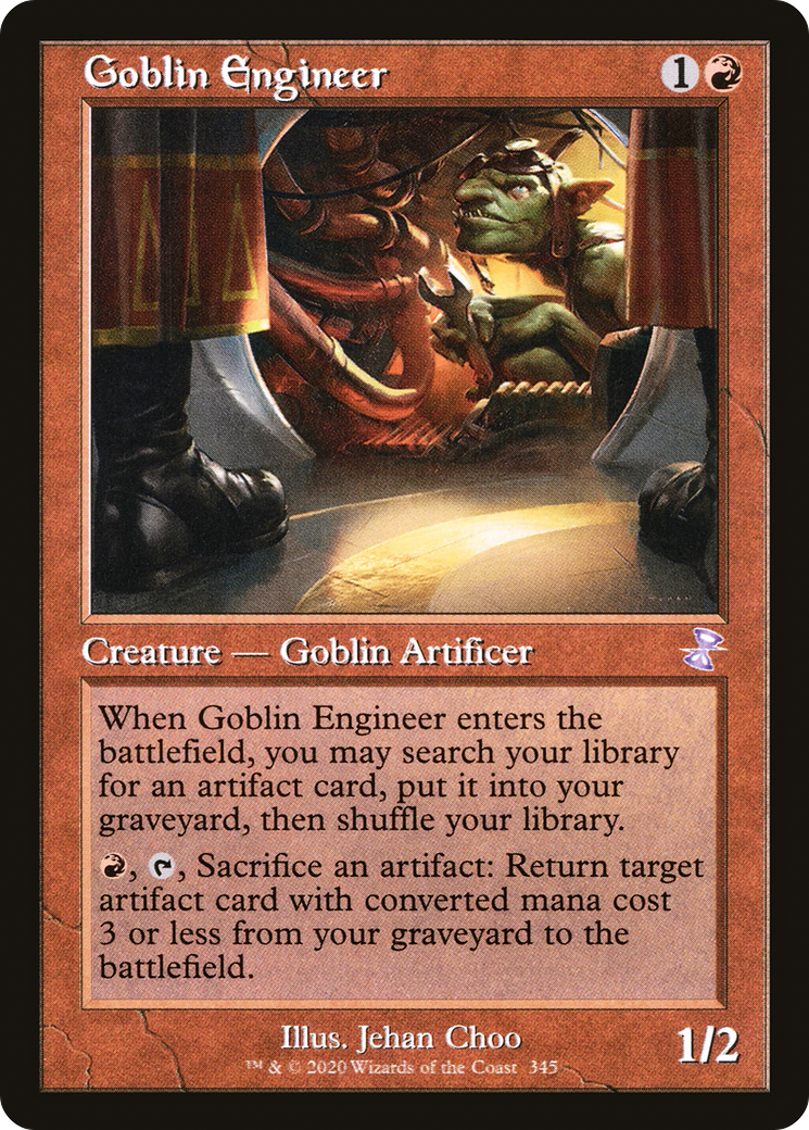 Goblin Engineer (TSR-345) - Time Spiral Remastered - Premium MTG Single from Wizards of the Coast - Just $1.65! Shop now at Game Crave Tournament Store