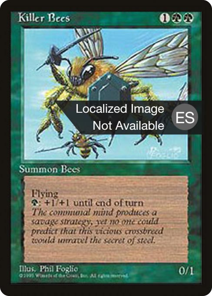 Killer Bees (4BB-254) - Fourth Edition Foreign Black Border - Premium MTG Single from Wizards of the Coast - Just $1.92! Shop now at Game Crave Tournament Store