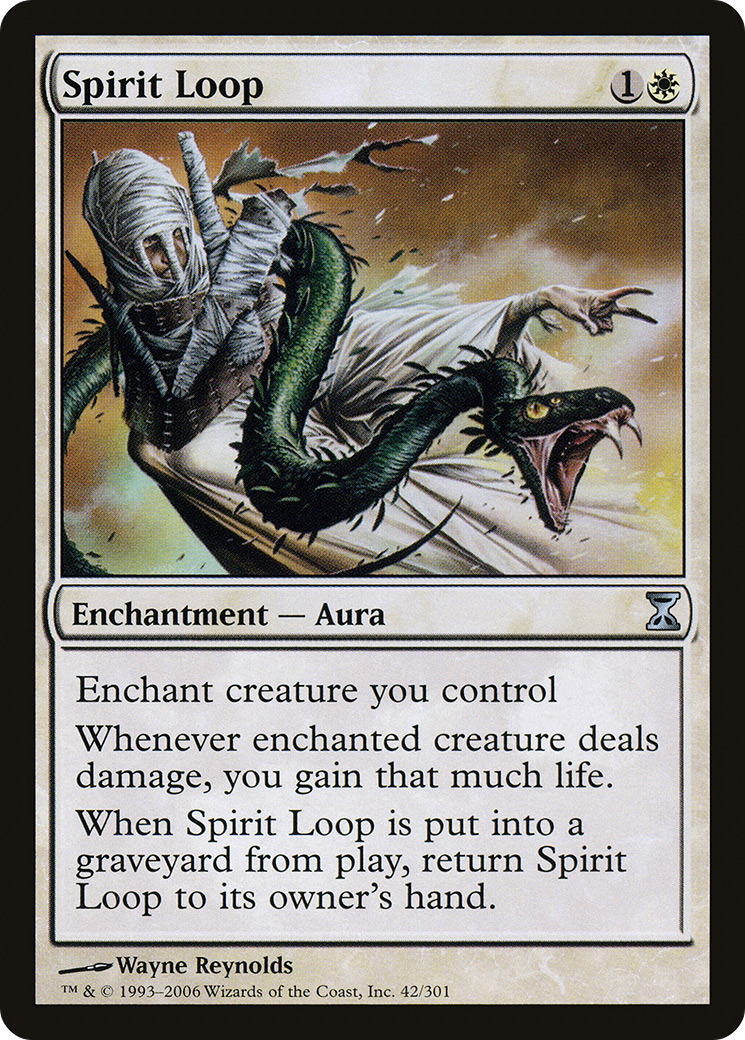Spirit Loop (TSP-042) - Time Spiral - Premium MTG Single from Wizards of the Coast - Just $0.66! Shop now at Game Crave Tournament Store