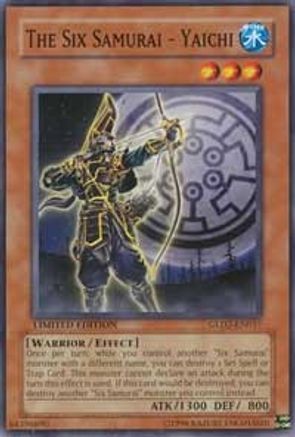 The Six Samurai - Yaichi (GLD2-EN017) - Gold Series 2009 Limited - Premium Yugioh Single from Konami - Just $0.32! Shop now at Game Crave Tournament Store