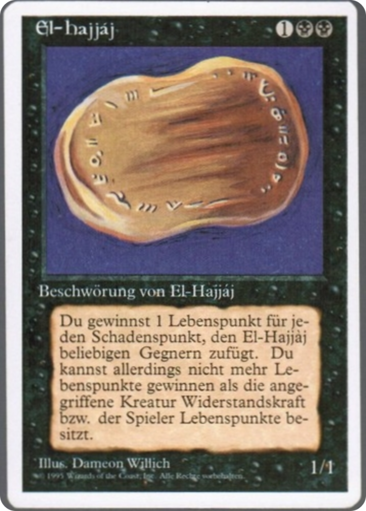 El-Hajjâj (4ED-134†) - Fourth Edition - Premium MTG Single from Wizards of the Coast - Just $0! Shop now at Game Crave Tournament Store