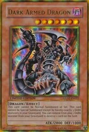 Dark Armed Dragon (GLD2-EN031) - Gold Series 2009 Limited - Premium Yugioh Single from Konami - Just $8.77! Shop now at Game Crave Tournament Store