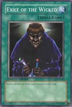 Exile of the Wicked (GLD2-EN034) - Gold Series 2009 Limited - Premium Yugioh Single from Konami - Just $0.25! Shop now at Game Crave Tournament Store