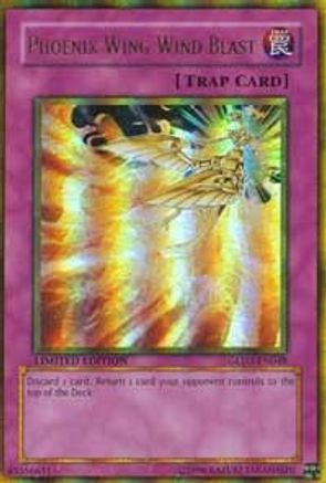 Phoenix Wing Wind Blast (GLD2-EN048) - Gold Series 2009 Limited - Premium Yugioh Single from Konami - Just $3.63! Shop now at Game Crave Tournament Store