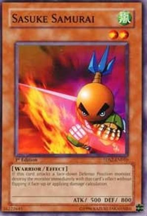 Sasuke Samurai (5DS2-EN010) - 5D's Starter Deck 2009 1st Edition - Premium Yugioh Single from Konami - Just $0.26! Shop now at Game Crave Tournament Store