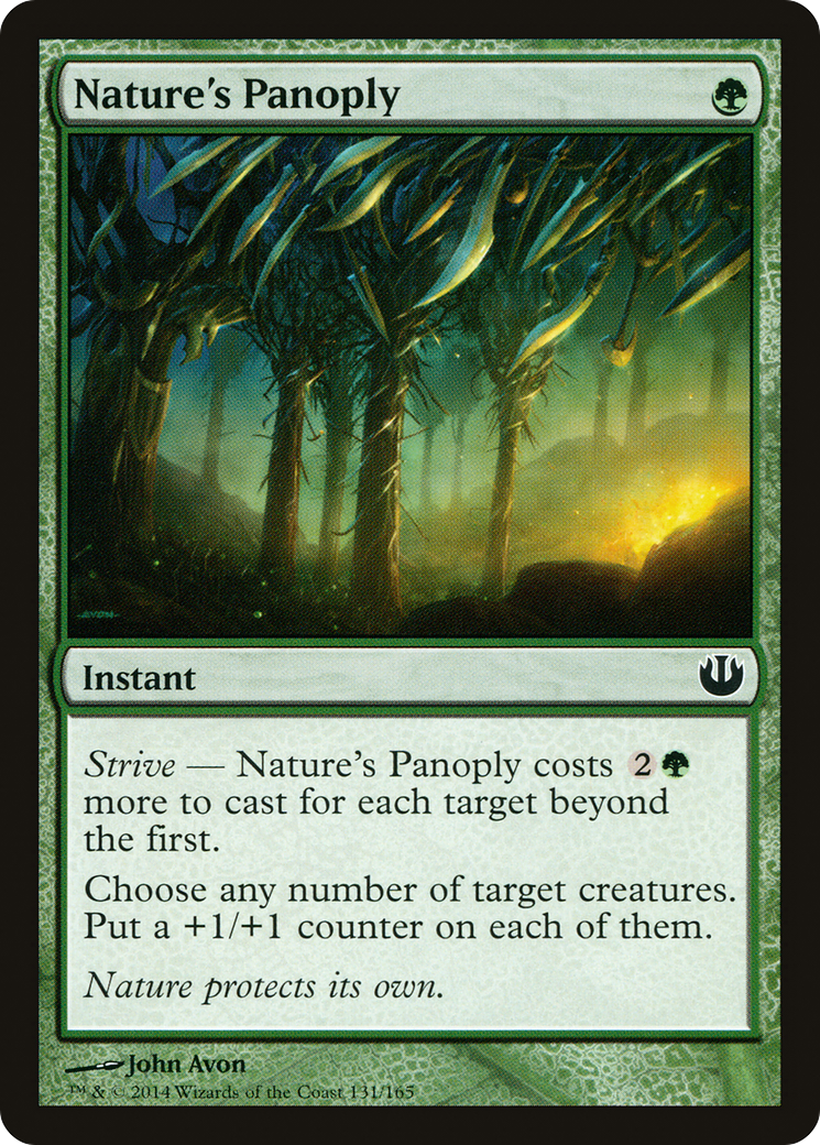 Nature's Panoply (JOU-131) - Journey into Nyx - Premium MTG Single from Wizards of the Coast - Just $0.08! Shop now at Game Crave Tournament Store