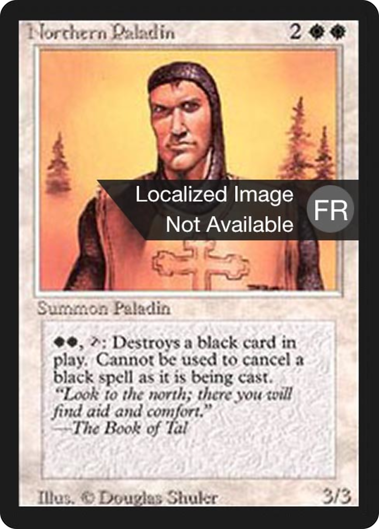 Northern Paladin (FBB-029) - Foreign Black Border - Premium MTG Single from Wizards of the Coast - Just $0! Shop now at Game Crave Tournament Store