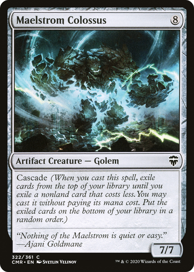 Maelstrom Colossus (CMR-322) - Commander Legends Foil - Premium MTG Single from Wizards of the Coast - Just $0.08! Shop now at Game Crave Tournament Store